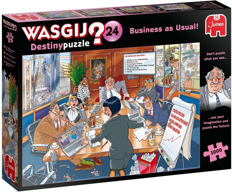 Destiny 24 Business As Usual! puzzel - 1000 stukjes from Jumbo, Multicolour edition – box
