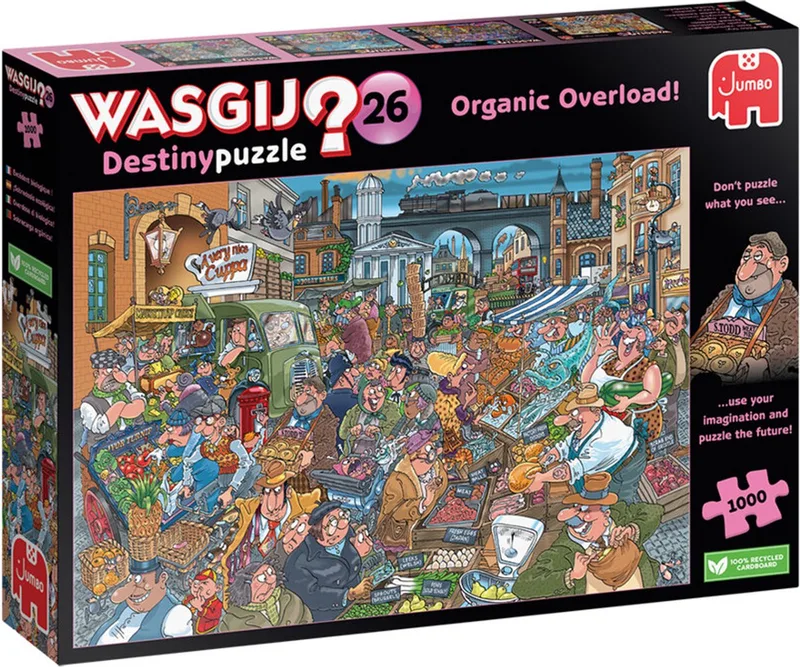 Destiny 26 Puzzel- Barstensvol Bio! - 1000 stukjes van Jumbo, editie Meerkleurig – doos