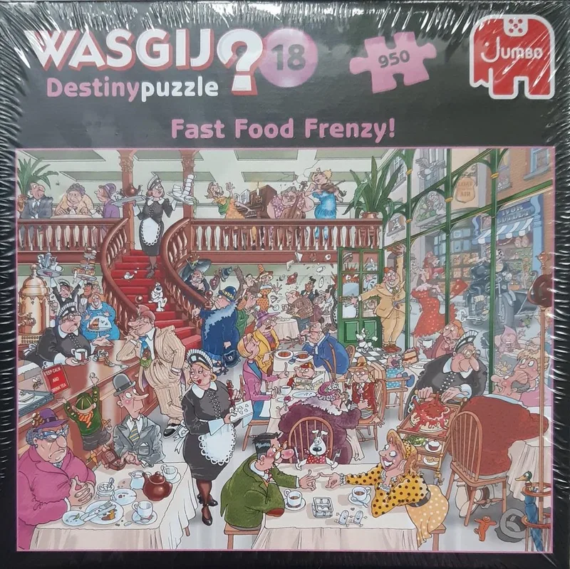 Destiny puzzel Fast Food Frenzy! 950 stukjes van Jumbo, editie Meerkleurig – doos