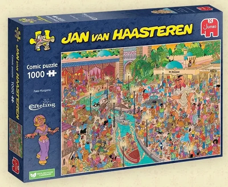 Efteling Fata Morgana - 1000 stukjes puzzel - Legpuzzel from Jumbo, Multicolour edition – box