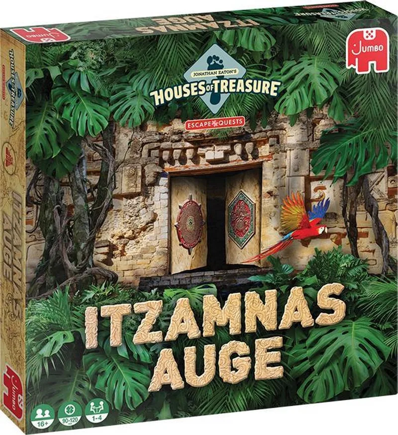 Escape Quest: Itzamna's Oog - Spannend Raadselspel från Jumbo – kartong