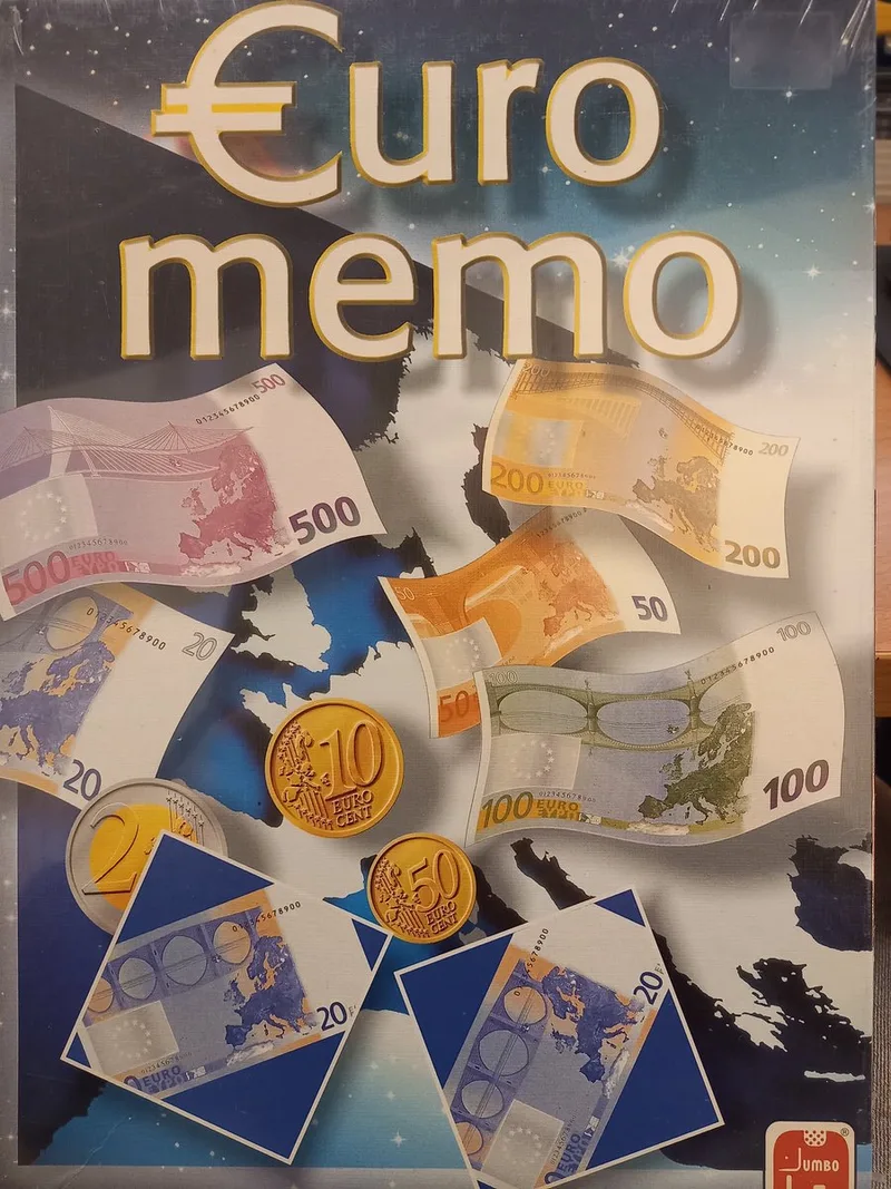 Euro munten en biljetten spel from Jumbo – box
