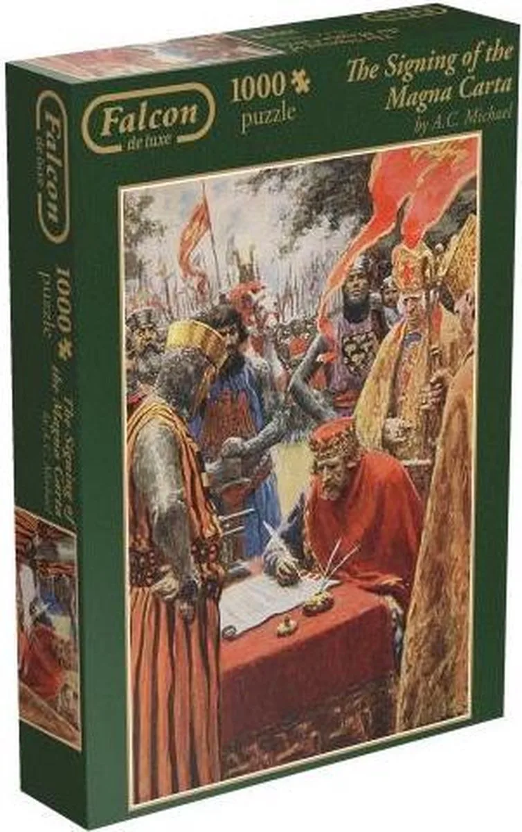 Falcon Magna Carta 1000pcs fra Jumbo – æske