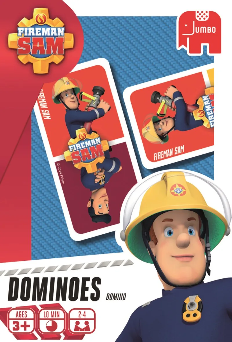 Fireman Sam Dominoes Game van Jumbo – doos