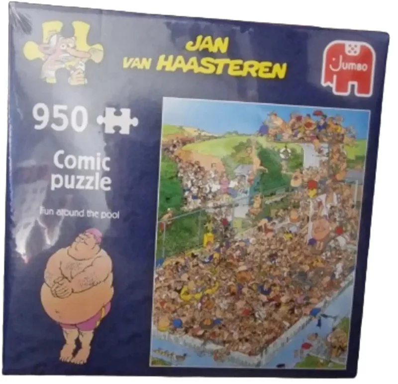 Fun Around the Pool Puzzel 950 Stukjes de Jumbo – boîte