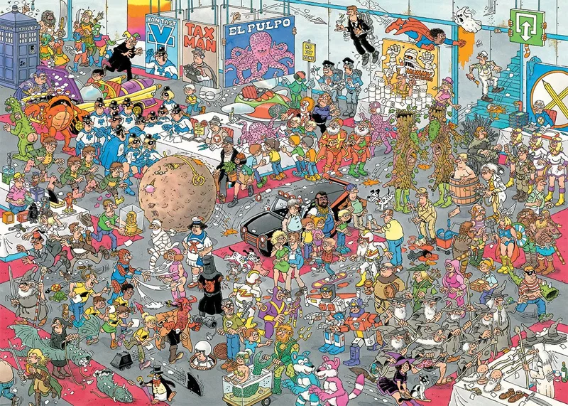 Geef ons de ruimte & Net als in de film - 2x1000 stukjes puzzel - Legpuzzel volwassenen from Jumbo, Multicolour edition – box 3 of 3