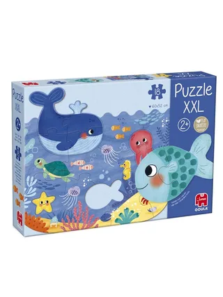 Goula Puzzle XXL Ocean - 18 pcs. 2D Puzzels van Jumbo – doos 1 van 3