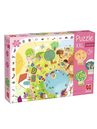 Goula Puzzle XXL Seasons - 29 pcs. 2D Puzzels fra Jumbo – æske 1 af 5