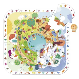 Goula Puzzle XXL Seasons - 29 pcs. 2D Puzzels fra Jumbo – æske 3 af 5