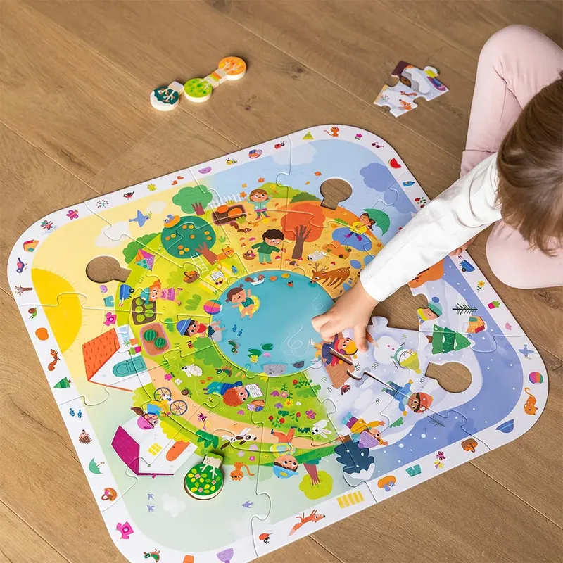 Goula Puzzle XXL Seasons - 29 pcs. 2D Puzzels fra Jumbo – æske 5 af 5