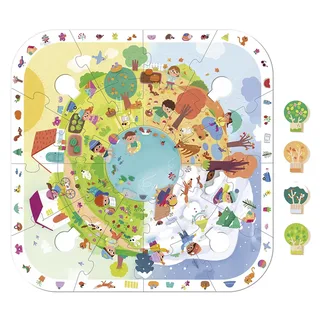 Goula Puzzle XXL Seasons - 29 pcs. 2D Puzzels fra Jumbo – æske 2 af 5