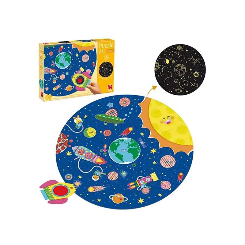 Goula Puzzle XXL Space - 27 pcs. 2D Puzzels van Jumbo – doos 2 van 2
