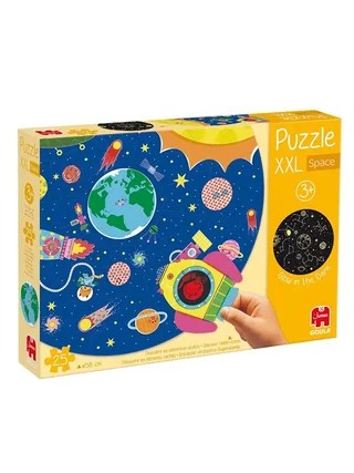 Goula Puzzle XXL Space - 27 pcs. 2D Puzzels van Jumbo – doos 1 van 2