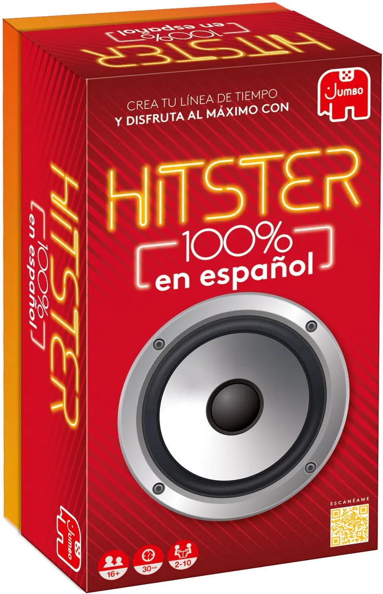 Hitster - 100% en español från Jumbo – kartong