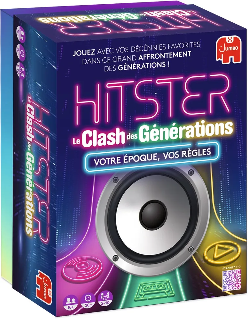 Hitster - Battle of the Generations (France) fra Jumbo – æske