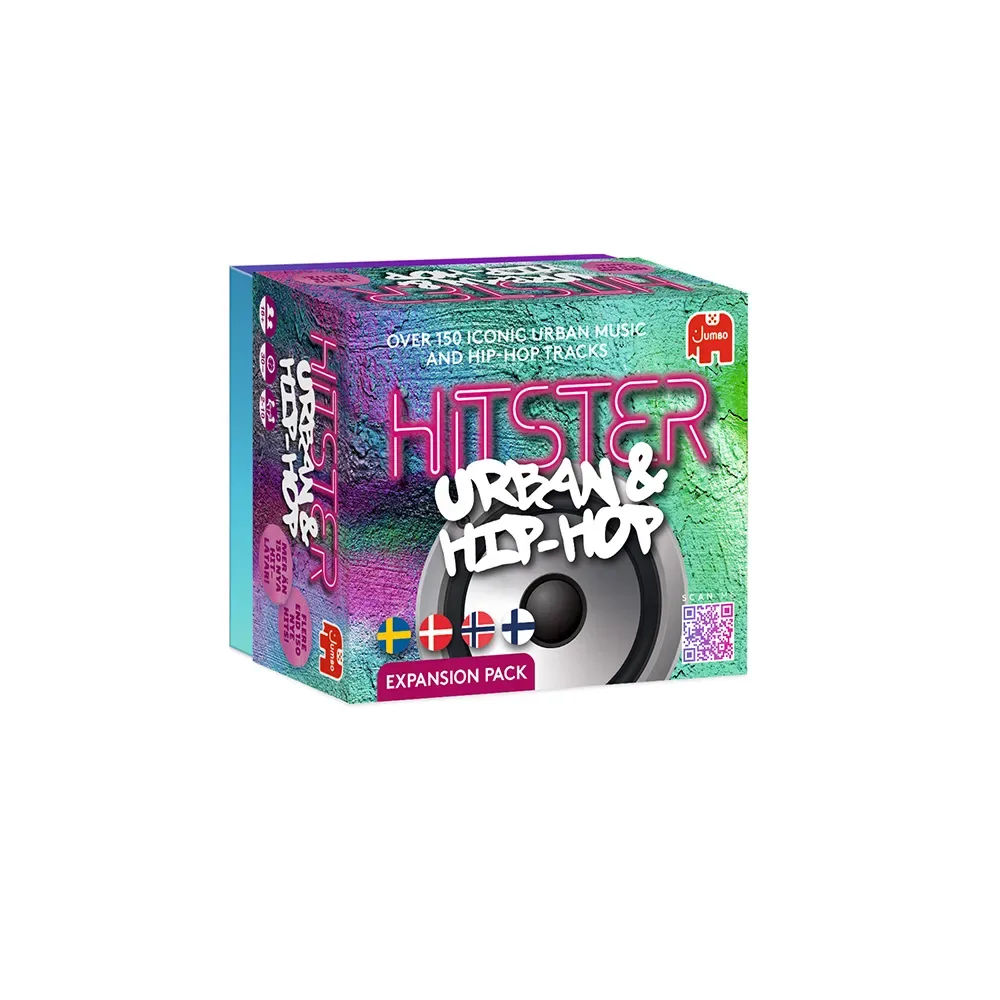 Jeu De Société Hitster Urban And Hip Hop de Jumbo – boîte
