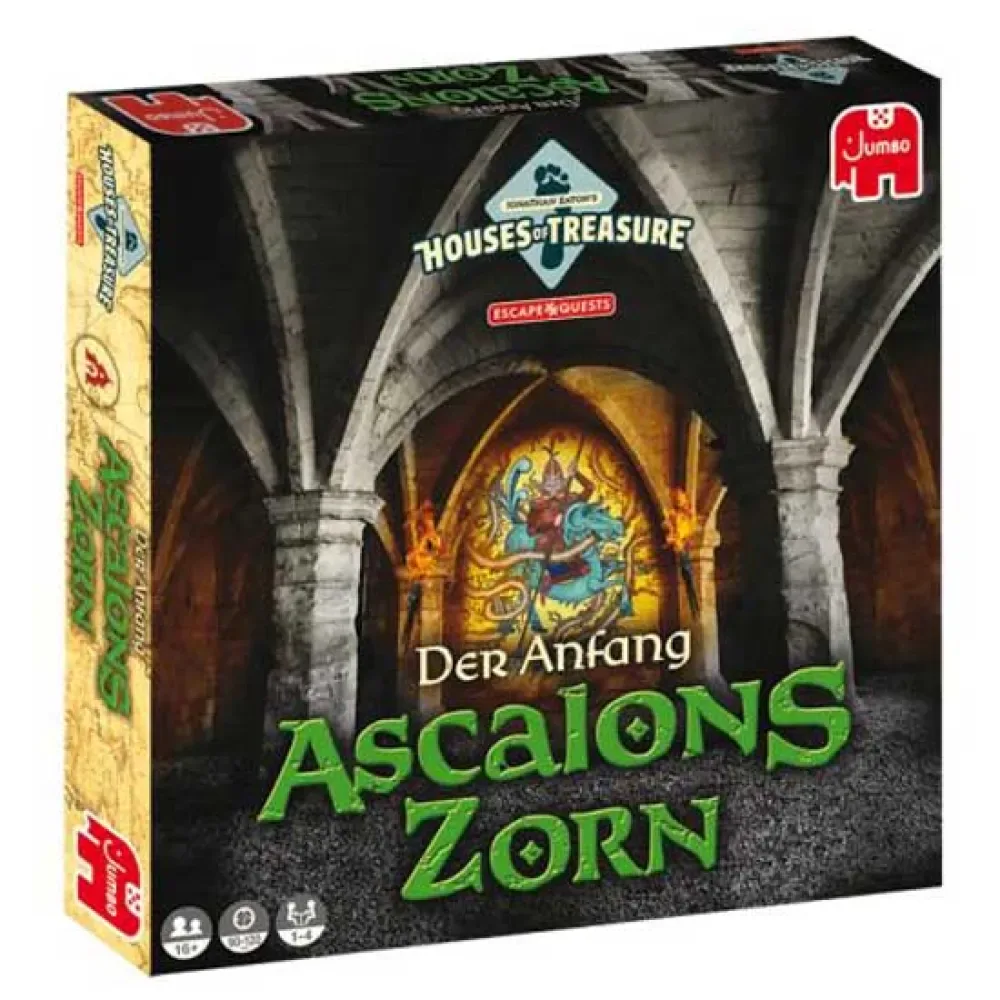 Jeu De Société Houses Of Treasure Escape Quest Der Anfang Ascalons Zorn De de Jumbo – boîte
