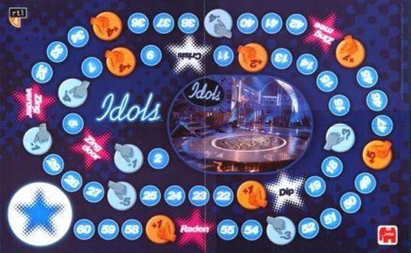 Idols Het Spel van de Televisieshow fra Jumbo – æske