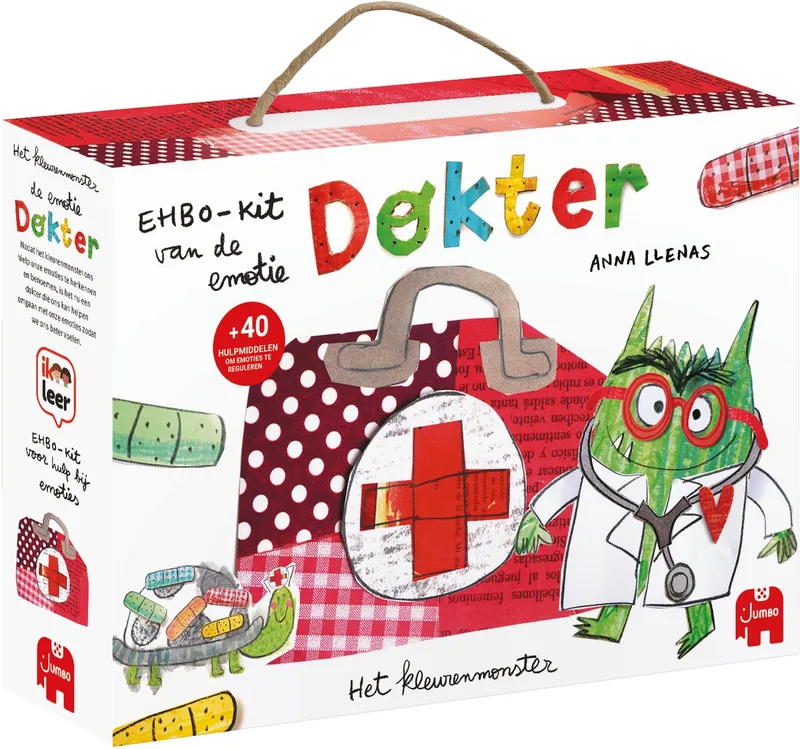 Ik leer Ontdekken - Het kleurenmonster - EHBO-kit de Jumbo, édition Multicolore – boîte
