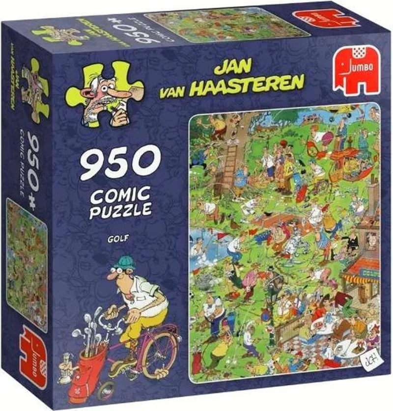 Jan van Haasteren Golf puzzel - 950 stukjes de Jumbo, édition Multicolore – boîte