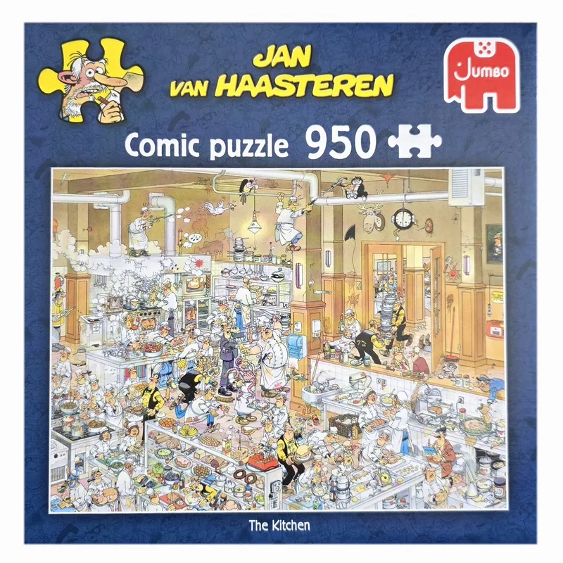 Jan van Haasteren - The Kitchen - De keuken - Legpuzzel - 950 stukjes from Jumbo, Multicolour edition – box