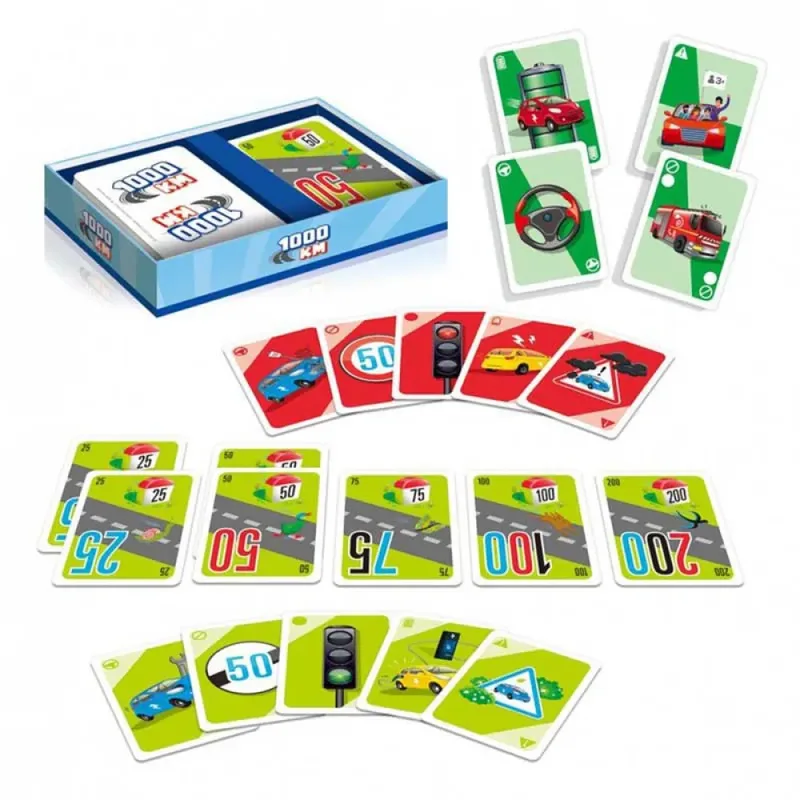 Jumbo 1000 km Kaartspel: Familieplezier vanaf 6 jaar from Jumbo – box 3 of 4