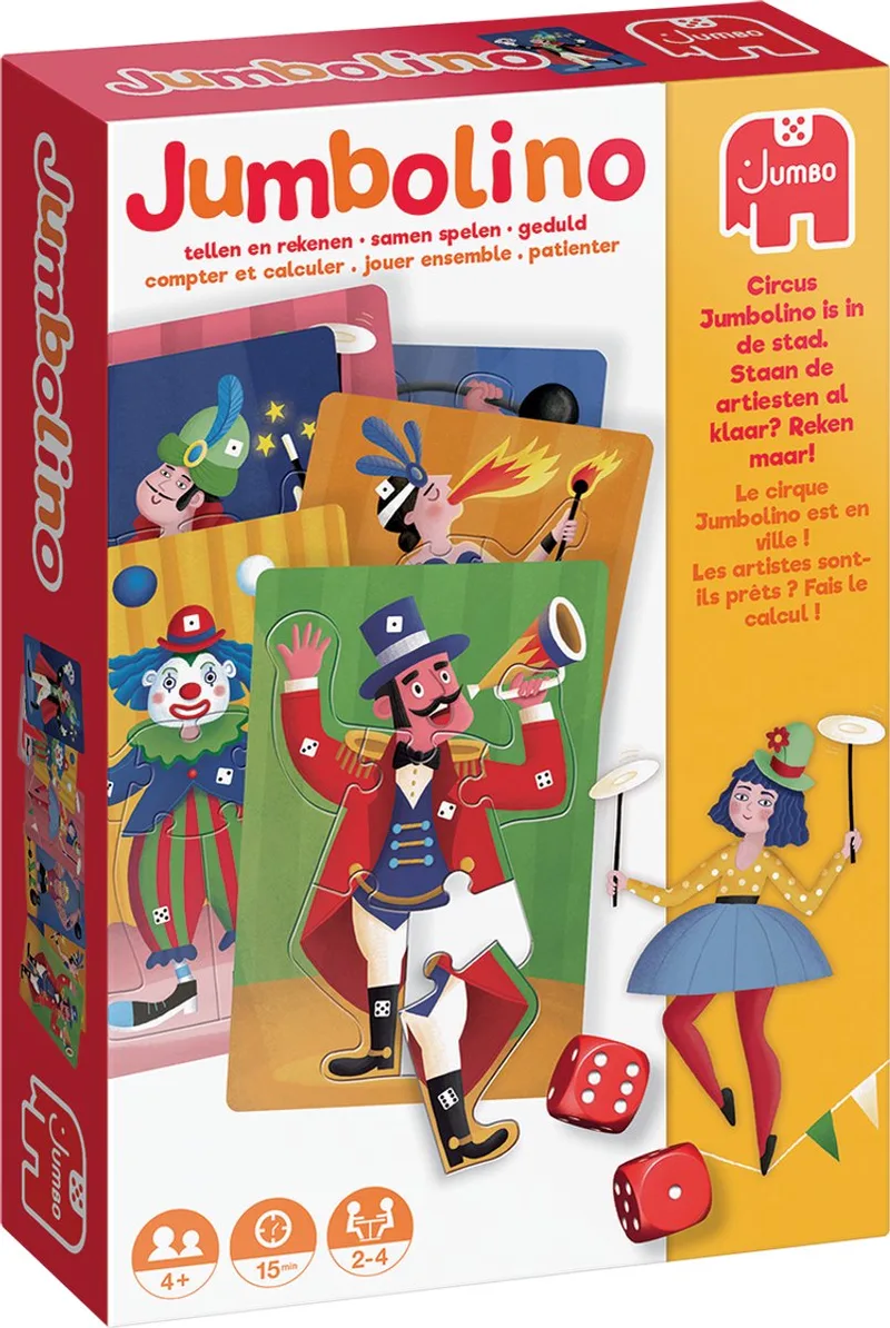 Jumbolino - Kinderspel - vanaf 4 jaar - 2 tot 4 personen from Jumbo – box