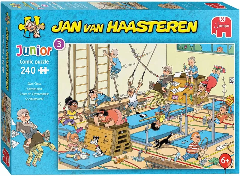 Junior - Apenkooien - Kinderpuzzel - 240 stukjes - Puzzel from Jumbo, Multicolour edition – box