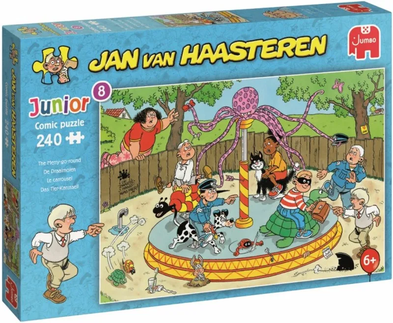 Junior - De Draaimolen - 240 stukjes - Kinderpuzzel de Jumbo, édition Multicolore – boîte 1 sur 2