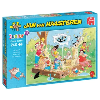 Junior - De Zandbak 240 Stukjes - Legpuzzel van Jumbo, editie Meerkleurig – doos 2 van 2