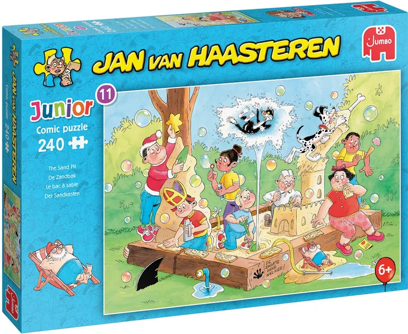 Junior - De Zandbak 240 Stukjes - Legpuzzel van Jumbo, editie Meerkleurig – doos 1 van 2