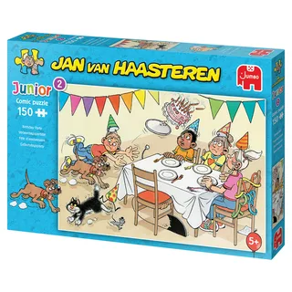 Junior puzzel - 150 stukjes - Kinderpuzzel van Jumbo, editie Verjaardagspartijtje – doos 2 van 2