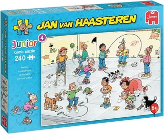 Junior puzzel - 240 stukjes - Kinderpuzzel van Jumbo, editie Speelkwartiertje – doos 1 van 2