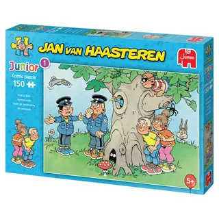 Junior - Verstoppertje - 150 stukjes puzzel - Kinderpuzzel de Jumbo, édition Multicolore – boîte 2 sur 2