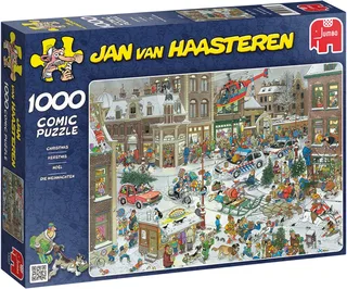 Kerstmis - 1000 stukjes puzzel - Legpuzzel from Jumbo, Multicolour edition – box 1 of 3