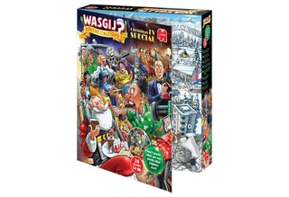 Kerstmis Adventskalender 2026 - Kerstmis tv-special - 24 puzzels met 54 stukjes - Aftelkalender - Advent Calender von Jumbo, Ausgabe Mehrfarbig – Schachtel 3 von 5