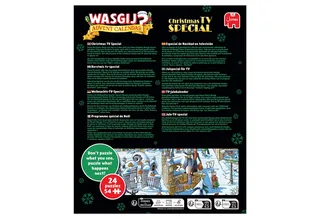 Kerstmis Adventskalender 2026 - Kerstmis tv-special - 24 puzzels met 54 stukjes - Aftelkalender - Advent Calender von Jumbo, Ausgabe Mehrfarbig – Schachtel 2 von 5