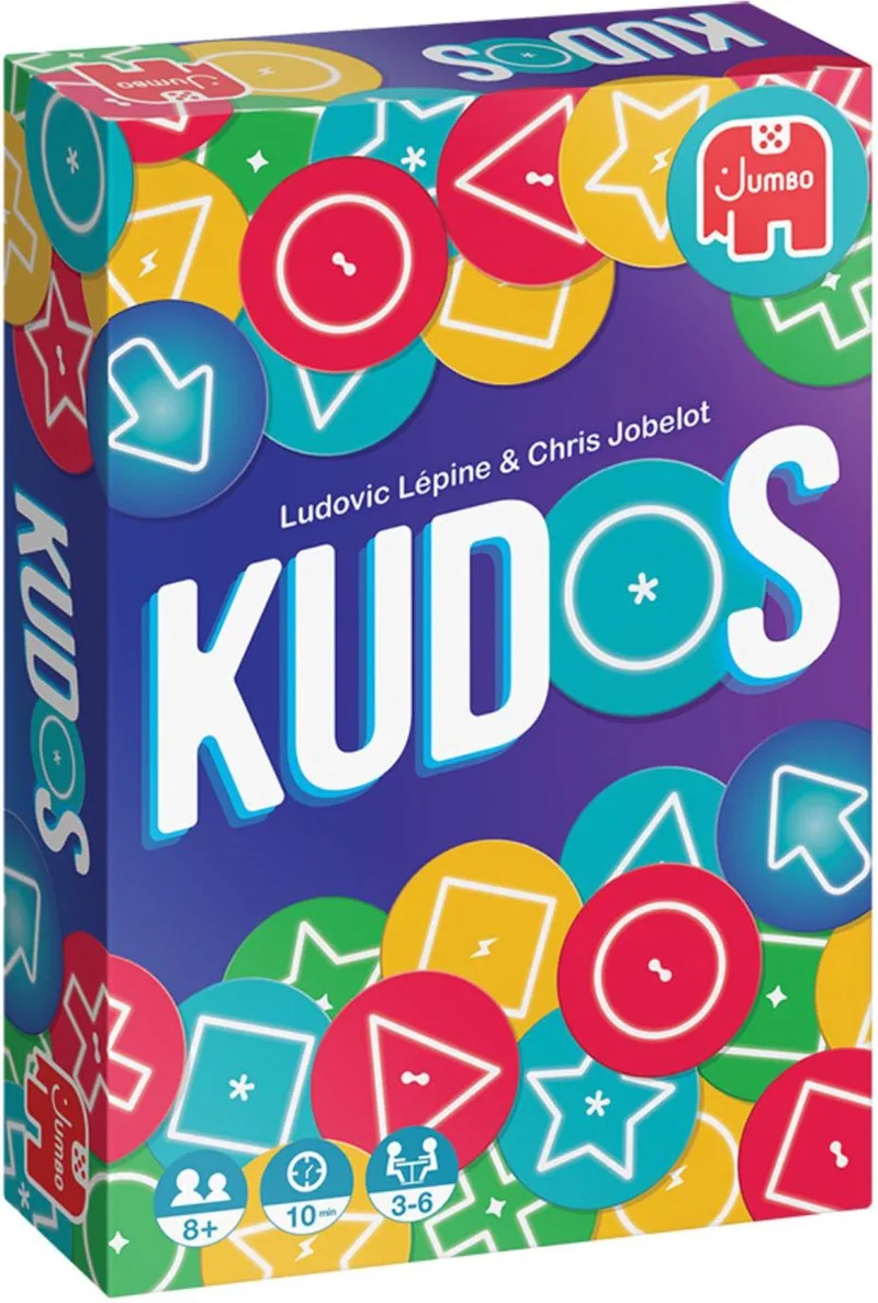 Kudos - Kaartspel - Vanaf 8 jaar - 3 tot 6 spelers fra Jumbo – æske