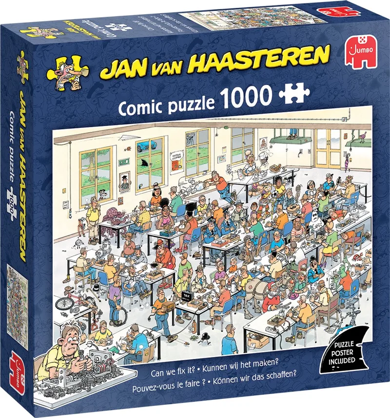 Kunnen wij het maken? - 1000 stukjes puzzel - Legpuzzel voor volwassenen van Jumbo, editie Meerkleurig – doos