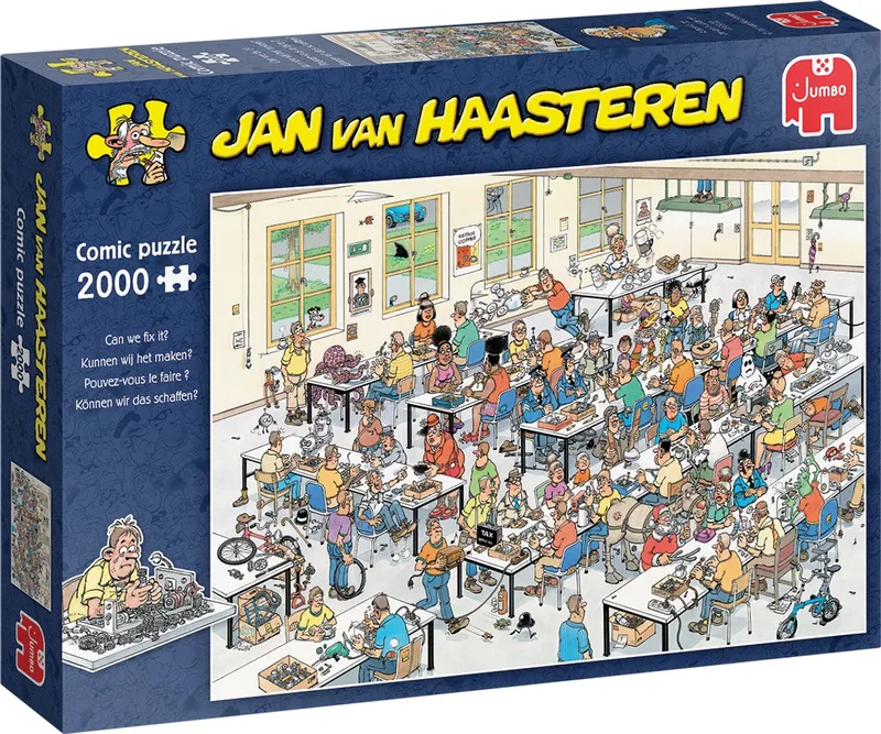 Kunnen wij het maken? - 2000 stukjes puzzel - Legpuzzel voor volwassenen de Jumbo, édition Multicolore – boîte
