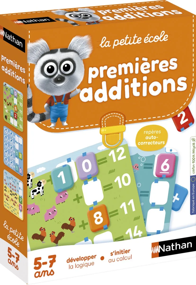 La Petite École 31416 educatief speelgoed de Jumbo, édition Multicolore – boîte