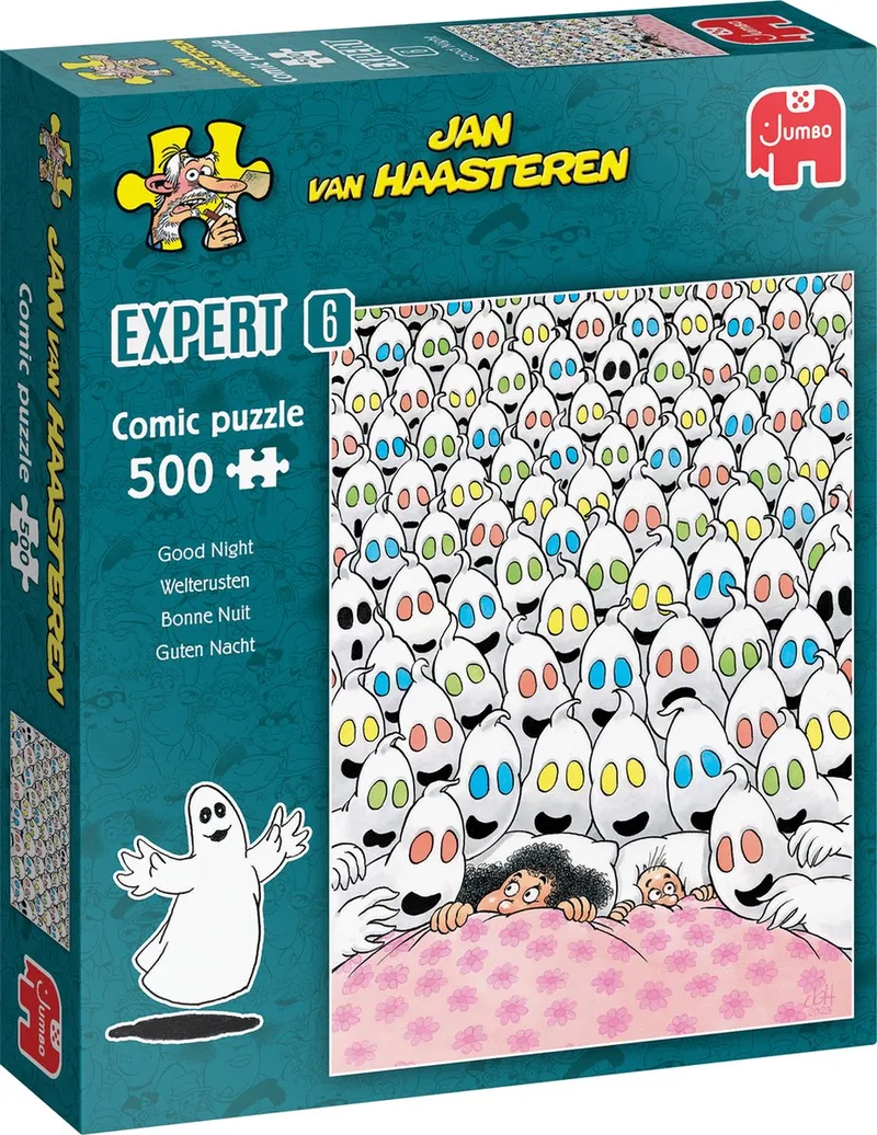 Legpuzzel - Expert 6 Welterusten - 500st.. from Jumbo, Multicolour edition – box