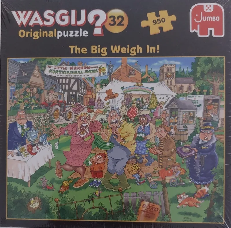 Legpuzzel Wasgij Original 32 The Big Weigh In - 950 stukjes de Jumbo, édition Multicolore – boîte