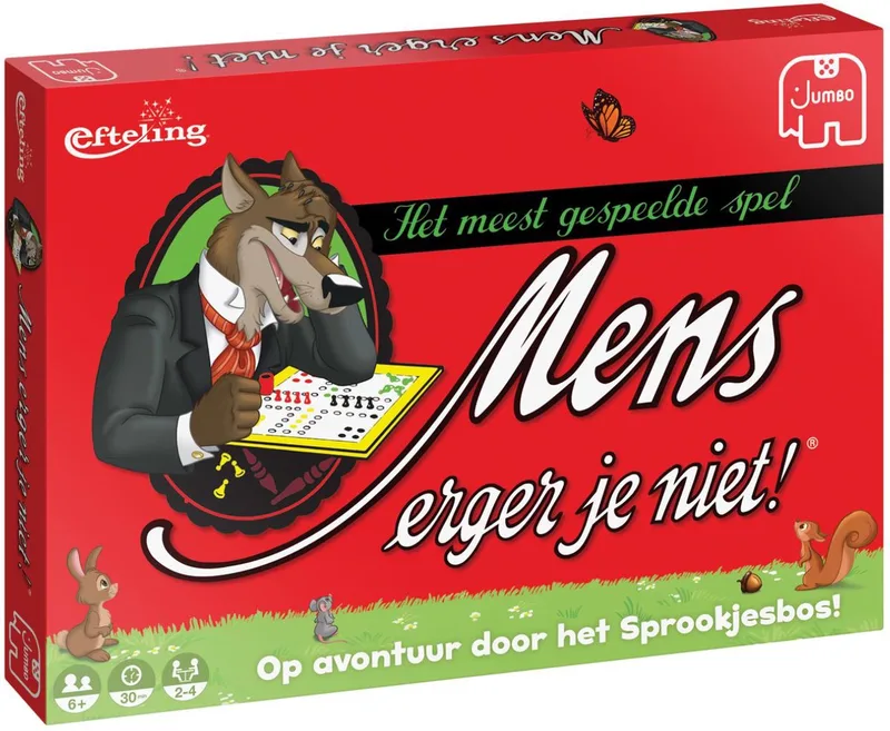 Mens Erger Je Niet! Efteling Sprookjesboom - Bordspel - vanaf 6 jaar - 2 tot 4 spelers from Jumbo – box
