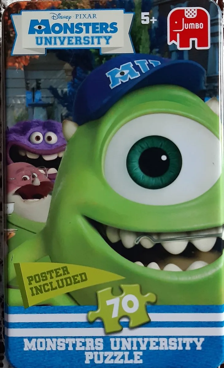 Monsterpuzzle Jumbo in blik van Jumbo – doos