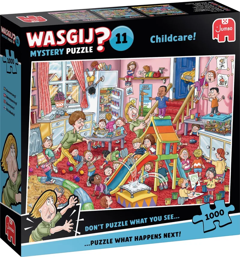 Mystery 11 - Childcare! - puzzel van 1000 stukjes from Jumbo – box