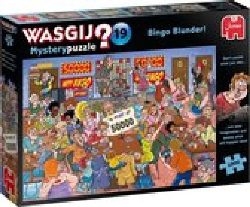 Mystery 19 1000 pcs van Jumbo, editie Meerkleurig – doos