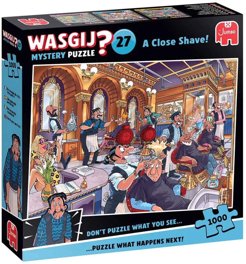 Mystery 27 - Vlam In De Pan! - 1000 Stukjes puzzel - Legpuzzel volwassenen van Jumbo, editie Meerkleurig – doos