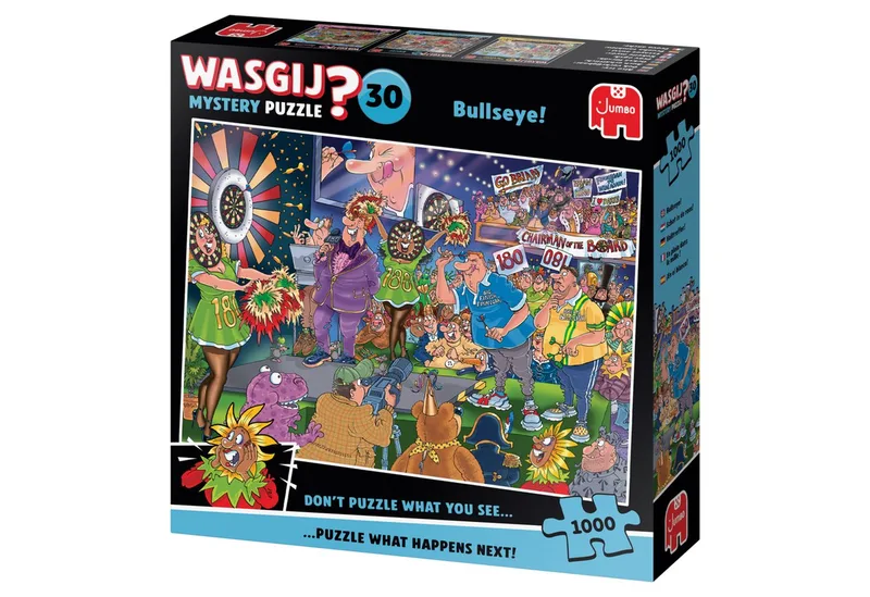 Mystery 30 - Schot in de roos! - Puzzel - 1000 stukjes from Jumbo, Multicolour edition – box 3 of 4