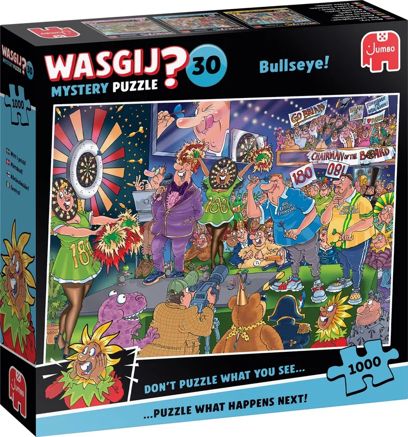 Mystery 30 - Schot in de roos! - Puzzel - 1000 stukjes from Jumbo, Multicolour edition – box 1 of 4